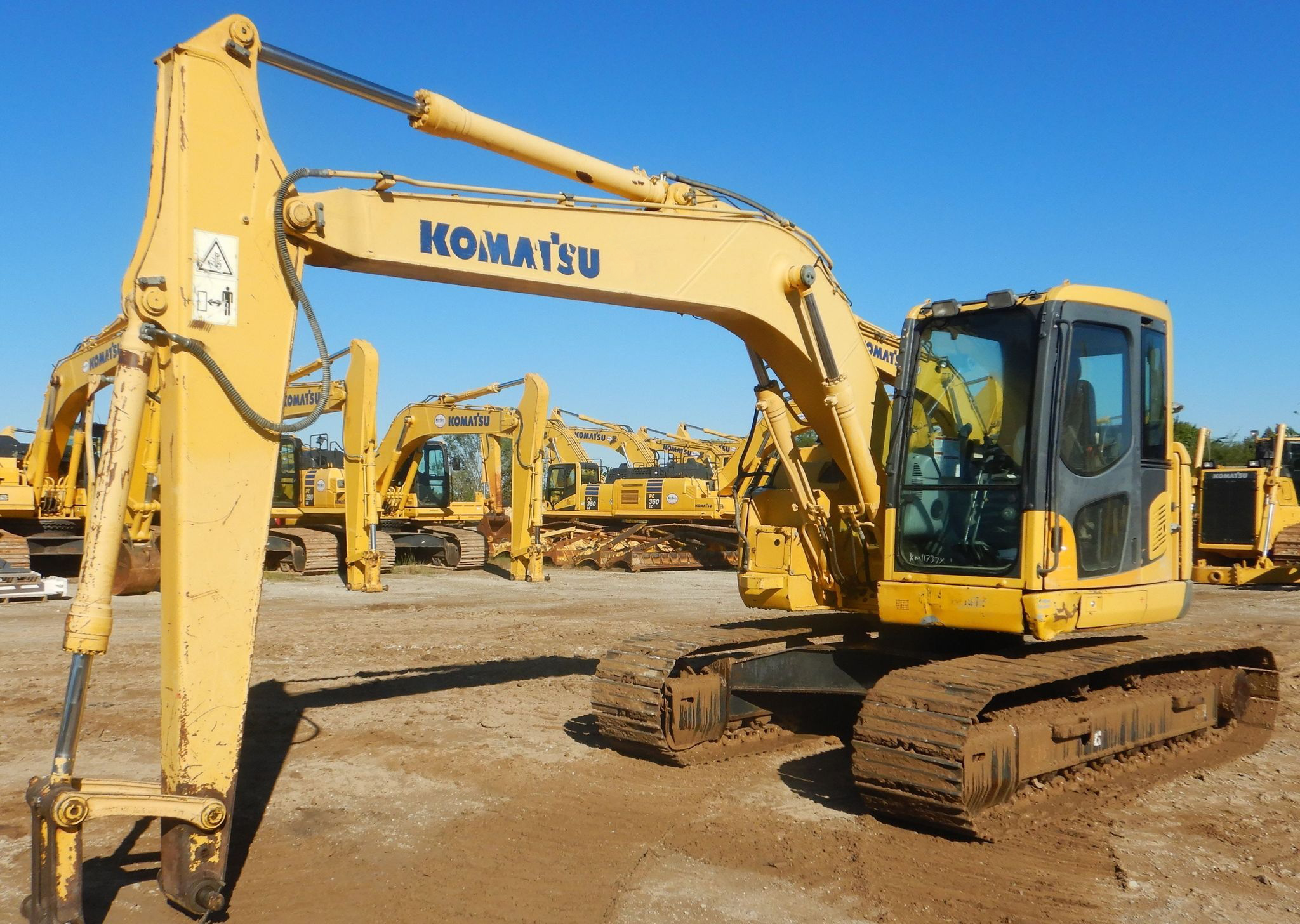 2011 Komatsu PC138USLC-8